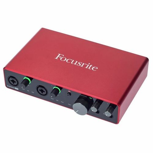 Focusrite Scarlett 8i6 3rd Gen – USB audio interface with 8 inputs & 6 outputs, MIDI & 24-bit192 kHz