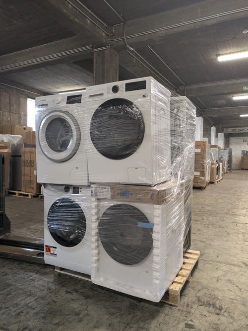 V3 Weiße Ware Gesamtposten |  Waschmaschine  | Gefrierschrank  |  Side-by-Side  | 150 Stück  | DE Lager  