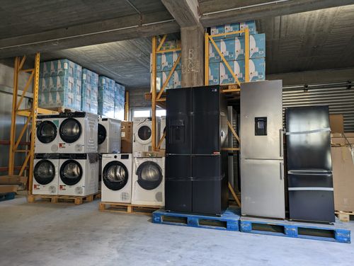 V8 White goods Total items | Oven | Cooker set | Side by Side Refrigerators | Washing machine | 142 pieces | DE Warehouse
