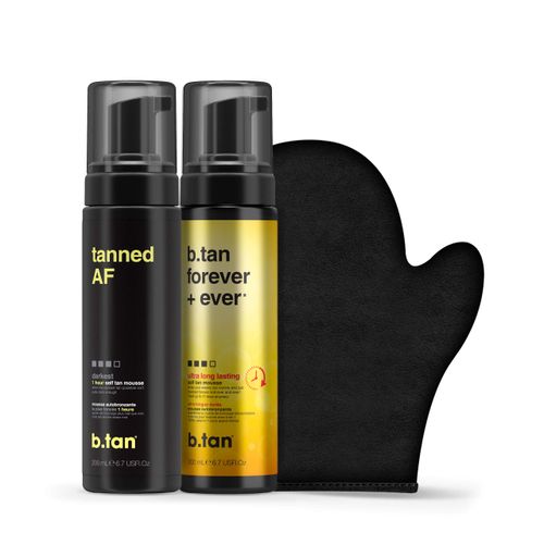 b.tan Besties Bundle – Forever & Ever + Tanned Self Tanner Kit