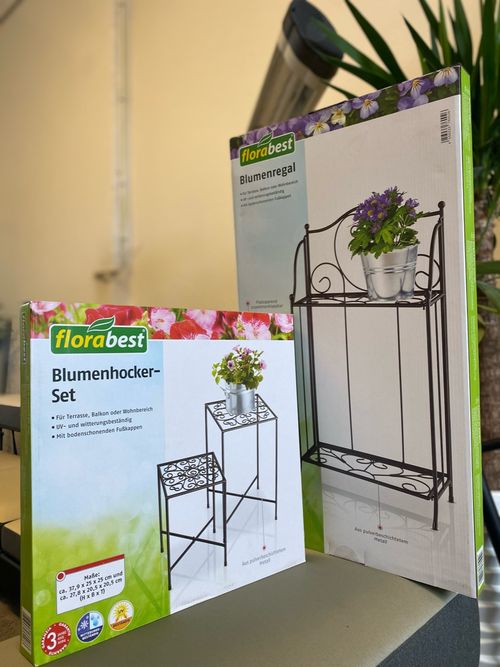 LIVARNO home Flower Stand & Flower Rack | New | Palletware | Warehouse DE