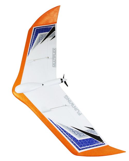 MULTIPLEX FunWing RC Nurflügler | Brushless-Motor | 2 Servos | EPP Crash Protection | Tension width 1160 mm | DE Warehouse