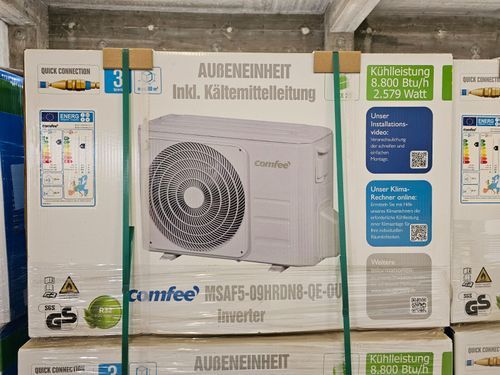 Comfee outdoor unit for air conditioning incl. Refrigerant line + internal unit - SET