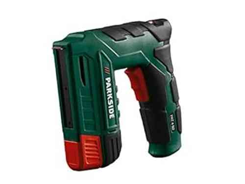 Parkside Akku Nagler Tacker Nagelpistole Tacker Schnellladung 4V Li-Ion-