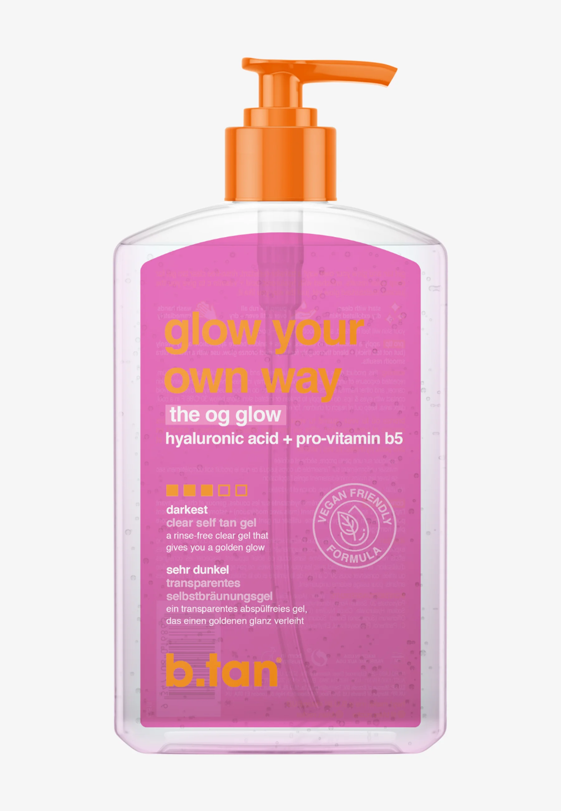 b.tan GLOW YOUR OWN WAY OG GLOW - SELF TAN GEL - Selbstbräuner