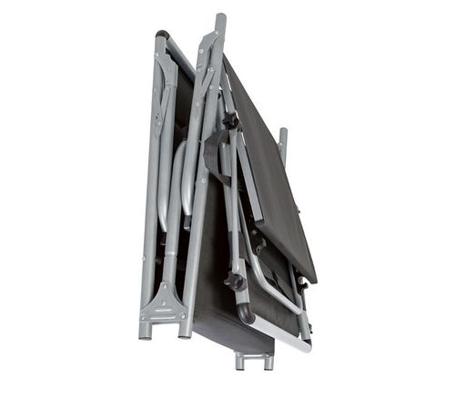 Aluminium sunbed 3-legged