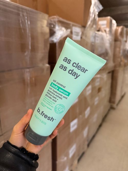 Drogerie und Kosmetik Posten| b. fresh BODY SERUM | Made in USA | More than 50000 pieces | Brand New and original packed