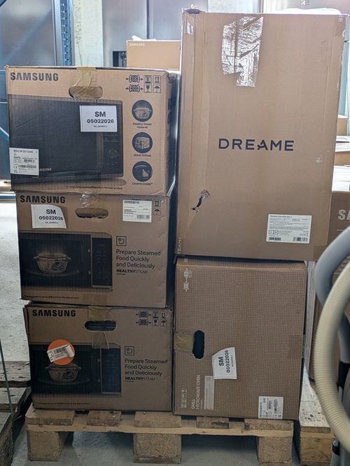 V15 – Samsung White goods Total items | Fridge | Oven | Washing machine | 57 pieces | EU goods