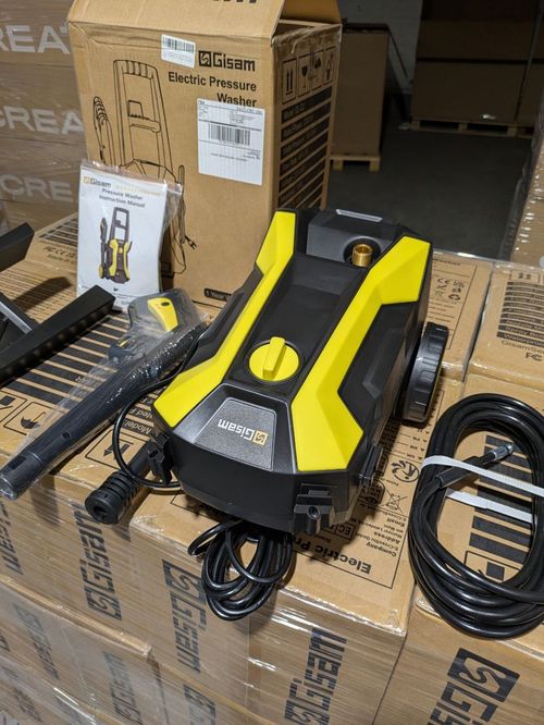 GISAM High Pressure Cleaner | 180 Bar | 2200W Power | Car Wash Gun | Garden Cleaning Sprayer