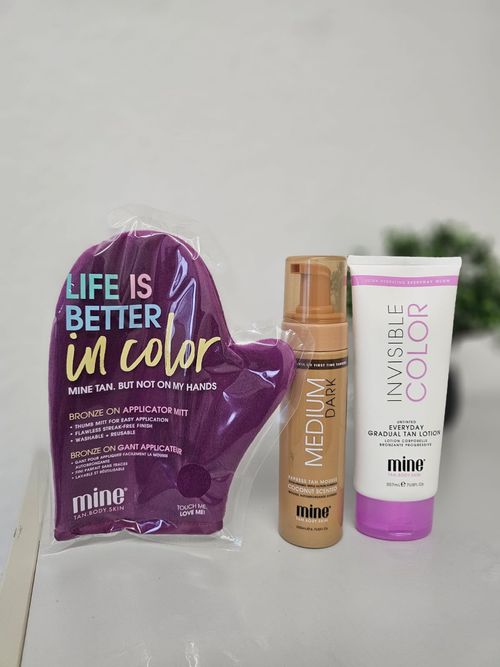MineTan Medium Dark Mousse Set + Bronzing Lotion & Glove | 50.000 pieces | New | Pallet goods | Warehouse DE
