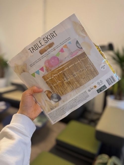 Table Skirt | Table skirt / Table decoration | New | Retailware | Warehouse DE