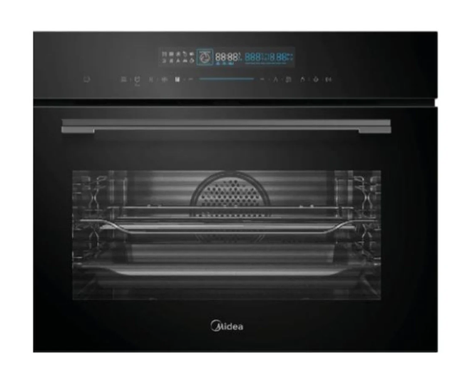 Midea compact oven with microwave – model MEK45TBL, 45 cm, 50 litres