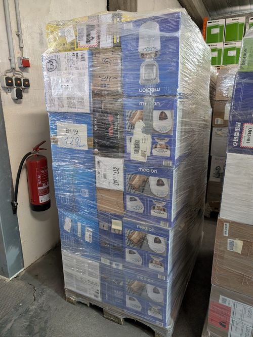 O1-Mix Palette Electric Small Devices – Stage 2 – Return goods / Rest items