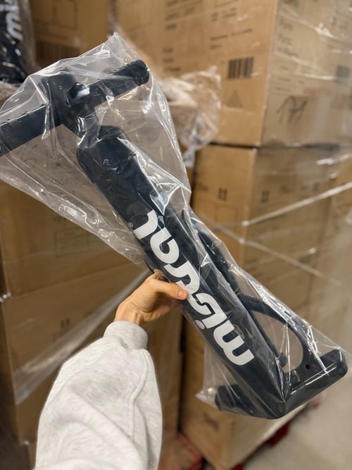 Double-acting pump with manometer | Manual air pump | New | Retailware | Warehouse
