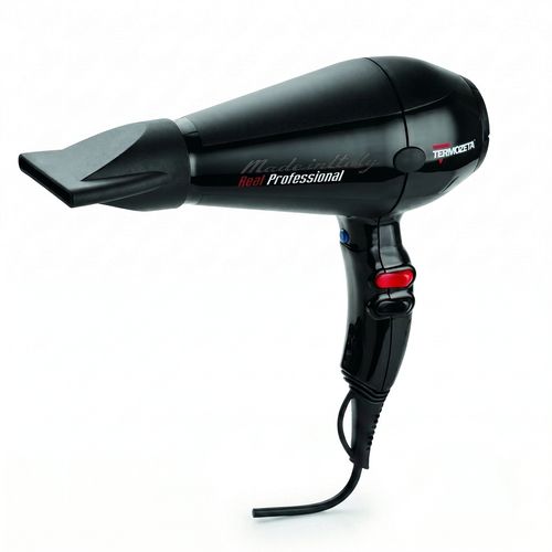 Termozeta 73039 Real Professional Föhn | 1800–2000 W AC-Motor | Made in Italy | 3 Temperature levels | 2 Speeds | Cool Shot | DE Warehouse