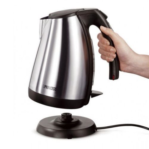 Princess Classic Water Kettle Bologna 232347 | Wasserkocher | 1,7 L | Edelstahl | DE Lager