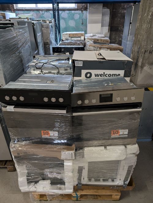33 pieces baking ovens and set & hotplates - Retoure (ABC)