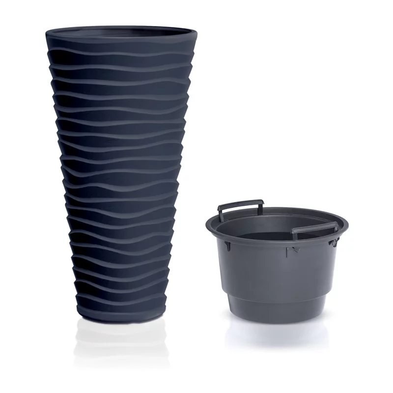 Sand Slim Flower Pot | Prosper Plast dpsa350-s449 | 34.9 x 61.9 cm | DE Warehouse