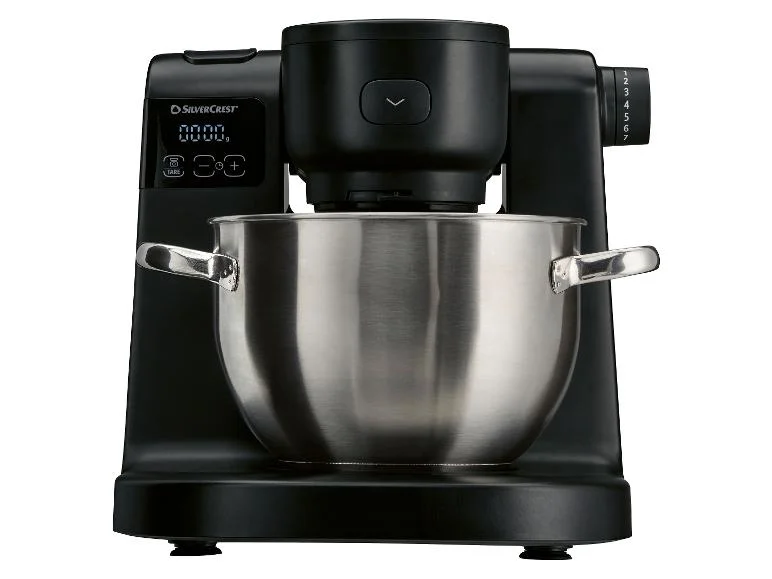 SILVERCREST® Premium kitchen machine “SKMB 1000 A1 / SOKMB” | 1000 W | 3 l | with scale and extensive accessories | DE Warehouse