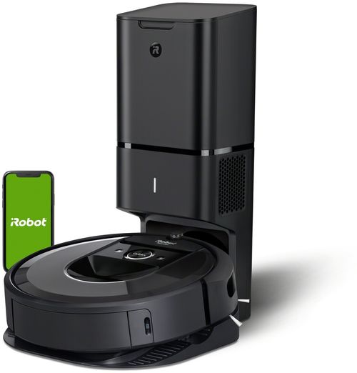 iRobot Roomba i7+ – Suction robot with automatic suction station and smart mapping