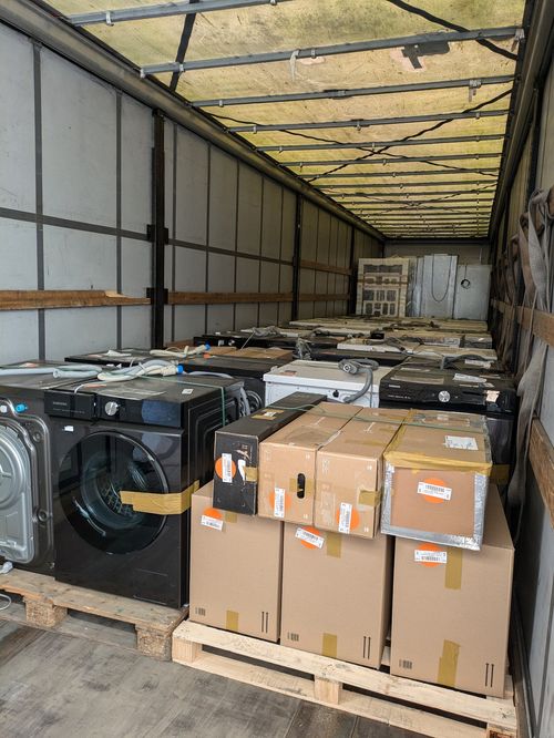 V6 – Samsung White goods Total items | Washing machines | Microwave | Vacuum cleaner | 68 pieces | EU goods