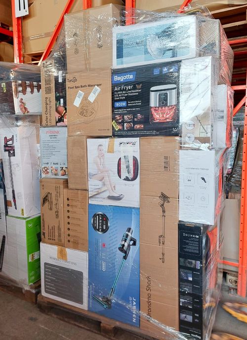 Small electric appliances in original packaging - electronics, household articles, tools and more