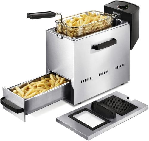 Princess 2 in 1 stainless steel frituse | 3 liters | frying and keeping warm in one | 145 pieces | EU merchandise