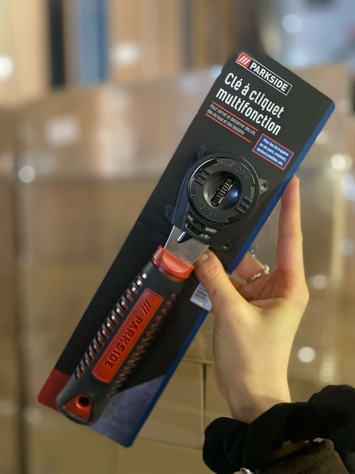 PARKSIDE Ratchet key 6,5–22 mm | New | Metal design | Warehouse DE