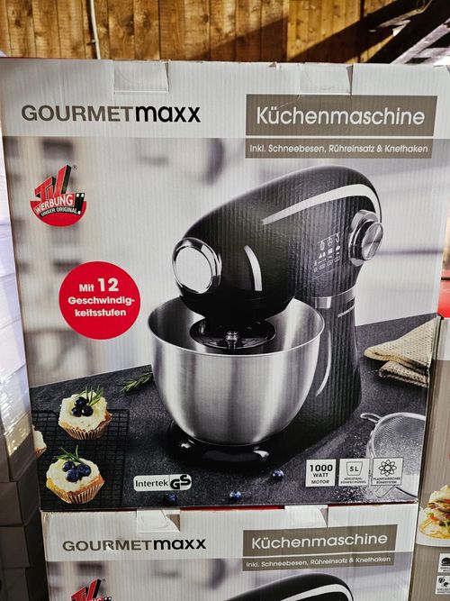 GourmetMaxx Küchenmaschine inkl. Zubehör