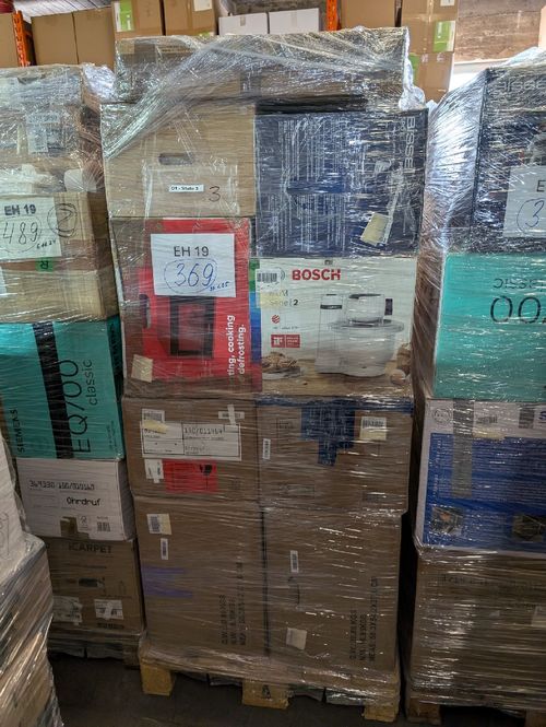 O1-Mix Palette Electric Small Devices – Level 3 – Retour goods / Rest items