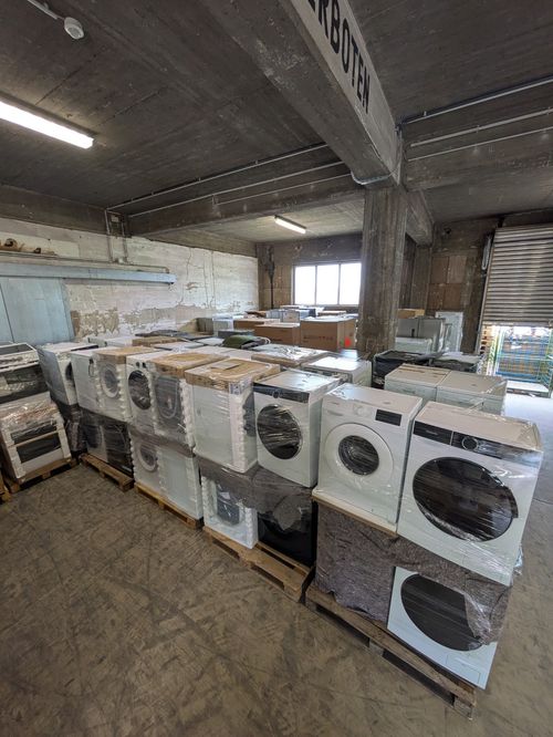 V18 White goods Total items | Refrigerators | Washing machine | Oven | 134 pieces | DE Warehouse