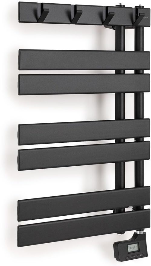 CREATE WARM Towel MODERN | Towel warmer | LCD display | timer up to 24h | 80x50 cm | DE warehouse
