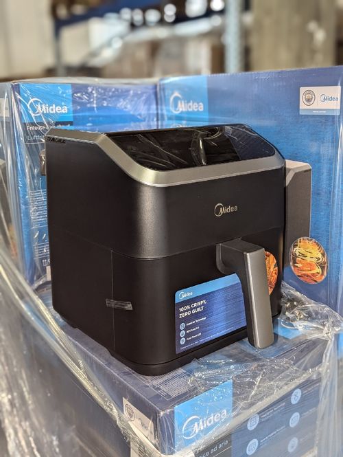 Midea MAD55000ADK – 5 L Air Fryer / Hot Air Freezer with 7 programs & Frittierplatte