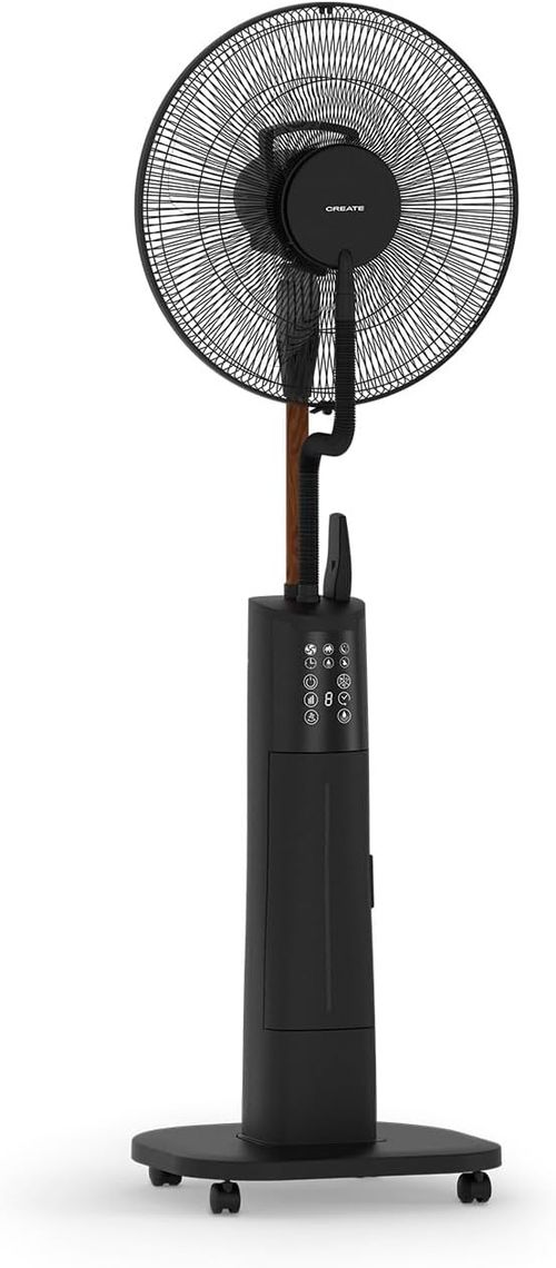 CREATE AIR MIST PRO Fan | Oscillating nebulizer with remote control | 3 speeds | DE Warehouse
