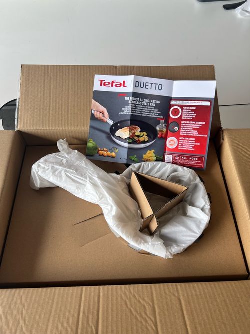 Tefal Duetto On G766S334 | Go Ceram Ceramic Anti-stick coating | DE Warehouse