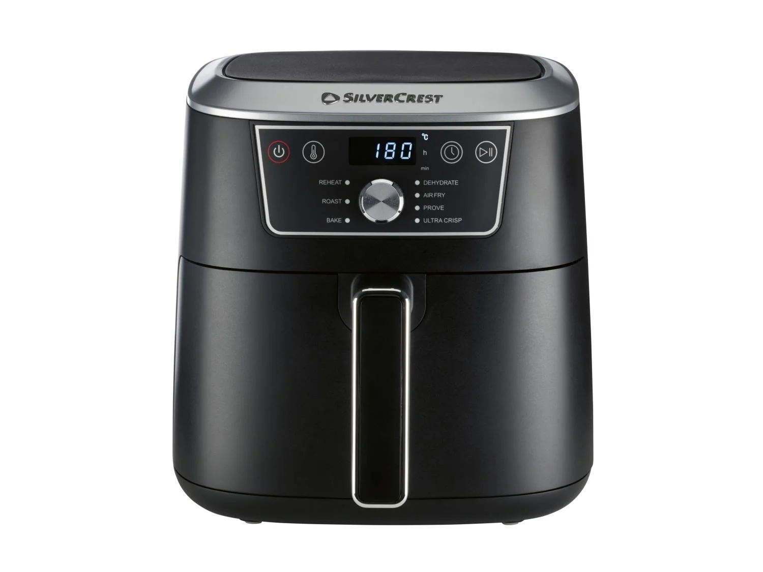SILVERCREST® hot air frituse SHFD 2000 D1 / SOHFD 2000 D1 – 4.7 L | 2000 W | 6 programs | DE Warehouse